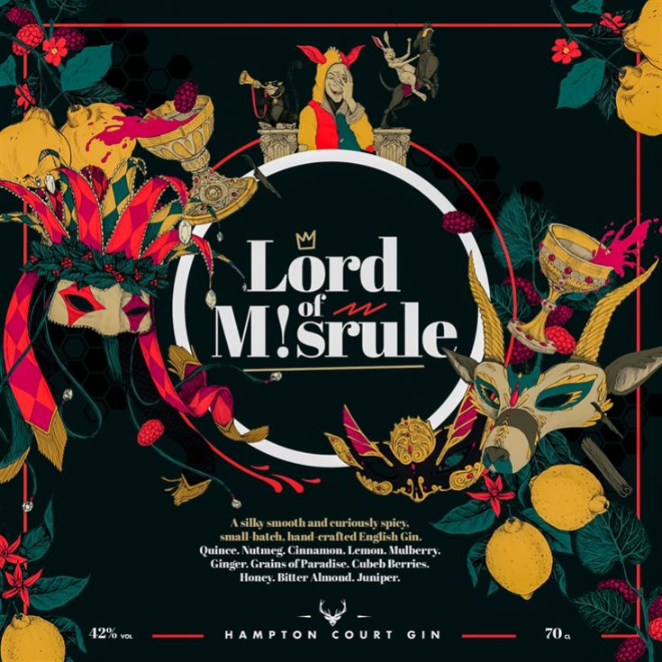 "Lord of Misrule" Hampton Court Spirits English Craft Gin product image