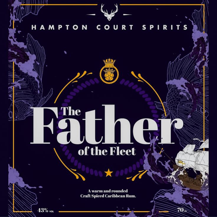 "The Father" Hampton Court Spirits Craft Spiced Rum product image