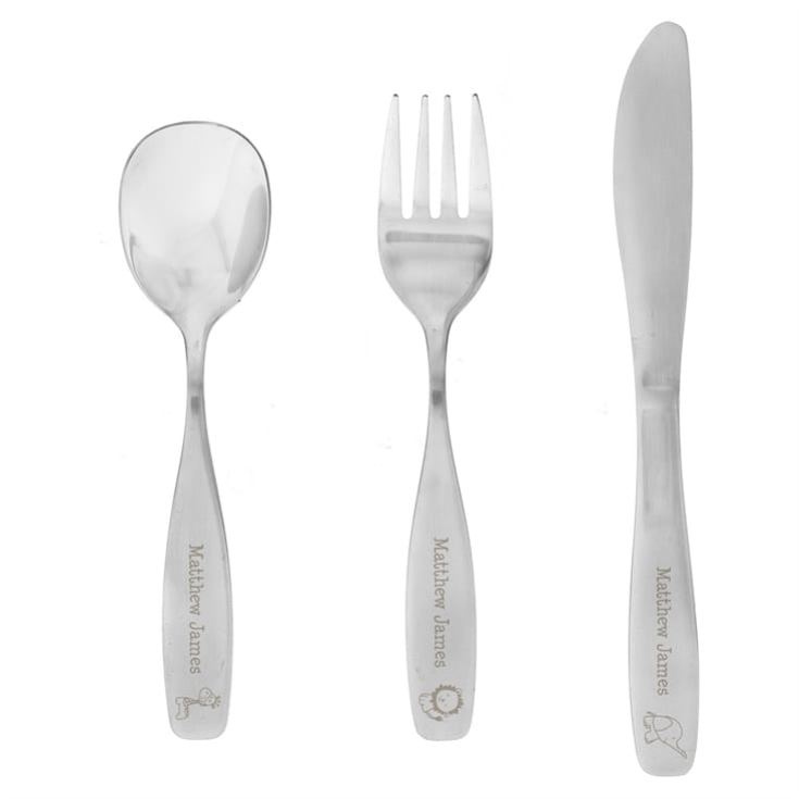 Personalised Children's Cutlery Set product image