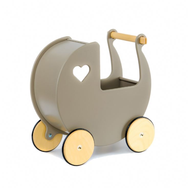 Wooden Doll Pram Push Along Toys product image