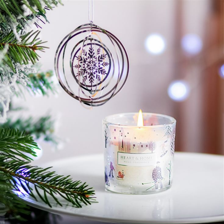 Christmas Candle & Tree Decoration Gift Set product image
