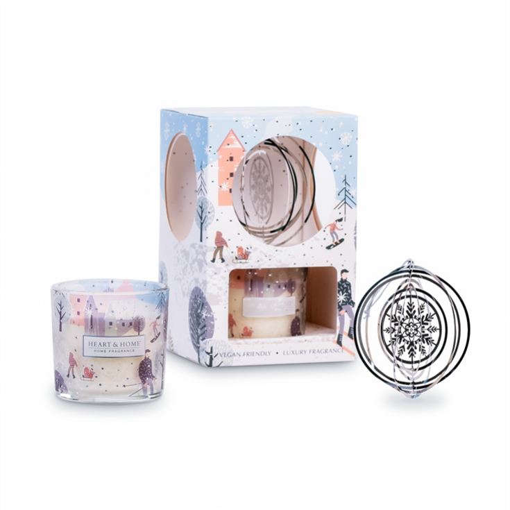 Christmas Candle & Tree Decoration Gift Set product image