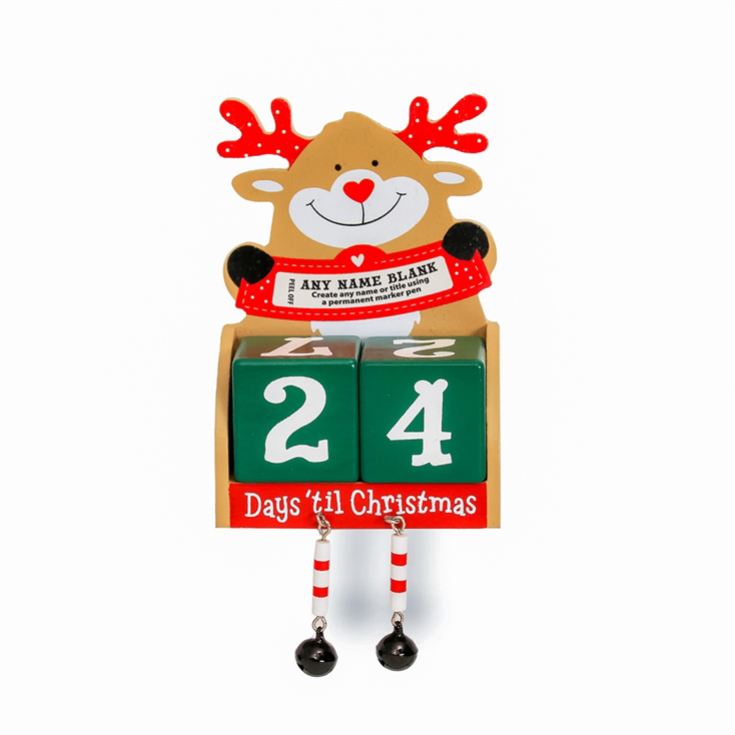 Personalise Yourself Christmas Advent Blocks product image