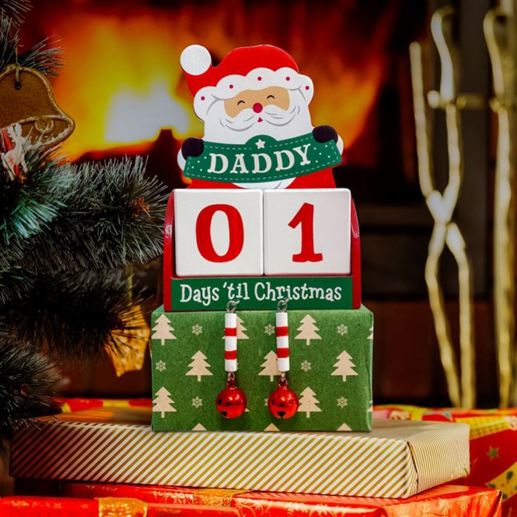 Dad Christmas Advent Blocks product image