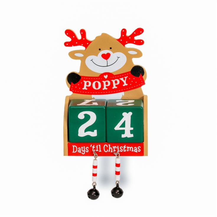 Named Christmas Advent Blocks product image