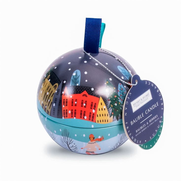 Christmas Tin Candles product image