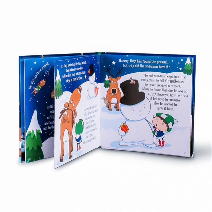 Grandson "Santa Needs Your Help" Christmas Story Book product image