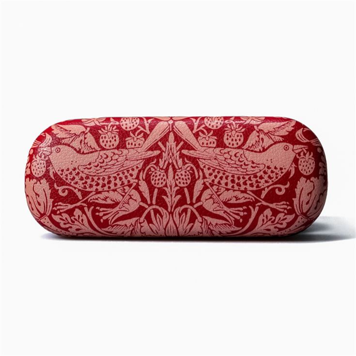 William Morris Raspberry Hard Glasses Case product image