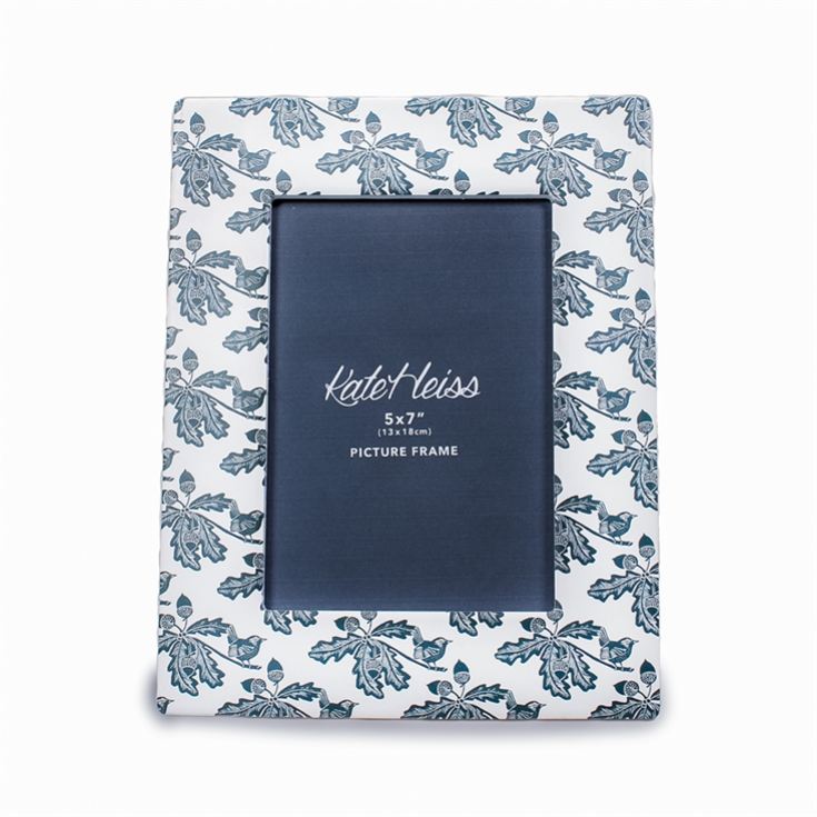 Kate Heiss Woodland Navy 5x7 Photo Frame product image