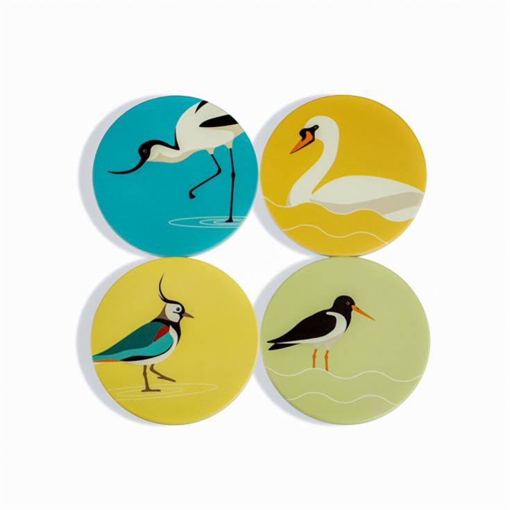 RSPB Water Birds Set of 4 Ceramic Coasters product image
