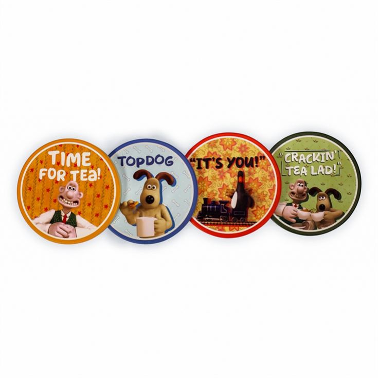 Wallace & Gromit Set of 4 Ceramic Coasters product image