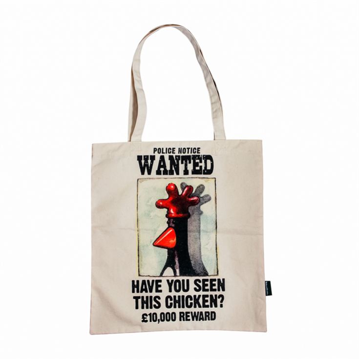Wallace & Gromit Feathers Recycled Cotton Shopper Bag product image