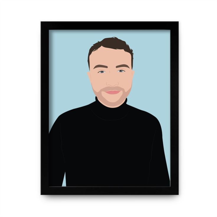 Personalised "Photo-to-Painting" Hand Illustrated Framed Prints for Him product image