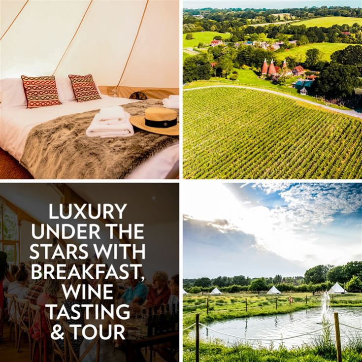 Luxury Under the Stars with Breakfast, Wine Tasting and Tour product image