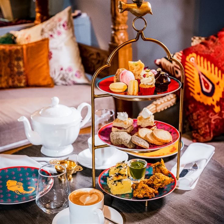 Lavish Indian Afternoon Tea for Two in London product image