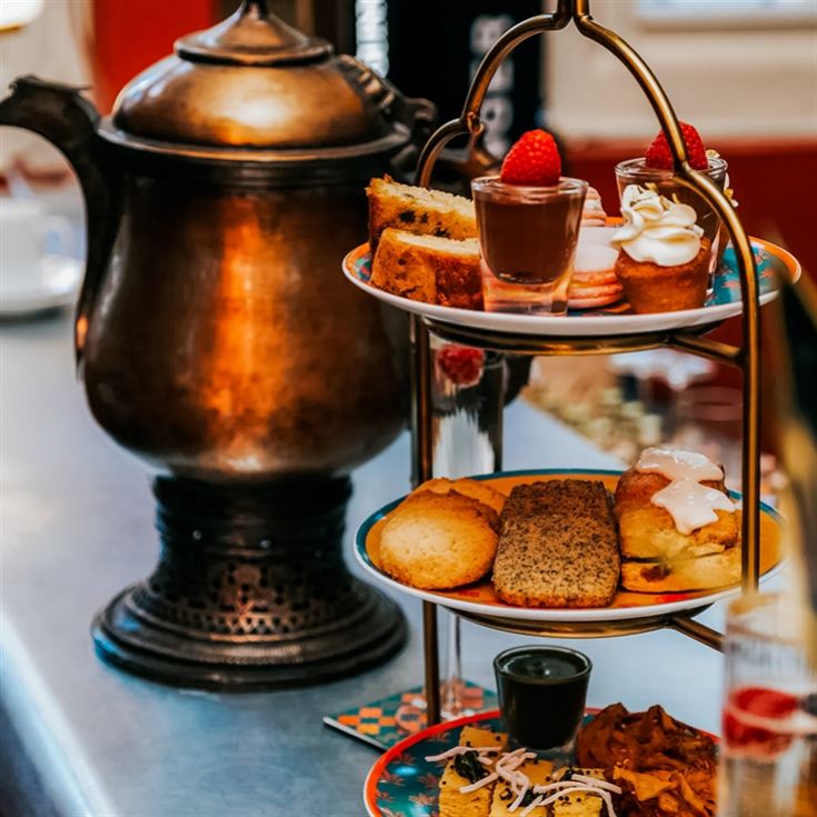 Lavish Indian Afternoon Tea for Two in London product image