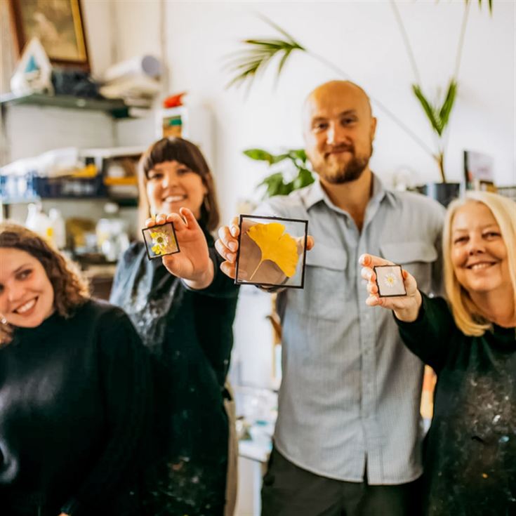 Wildflower and Stained Glass Decorations Workshop in Bristol product image