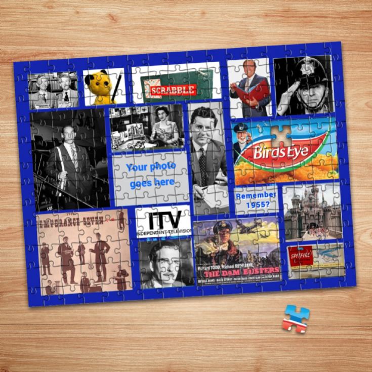 The Year You Were Born Personalised Photo Upload Jigsaw Puzzles product image