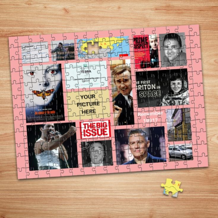 The Year You Were Born Personalised Photo Upload Jigsaw Puzzles product image
