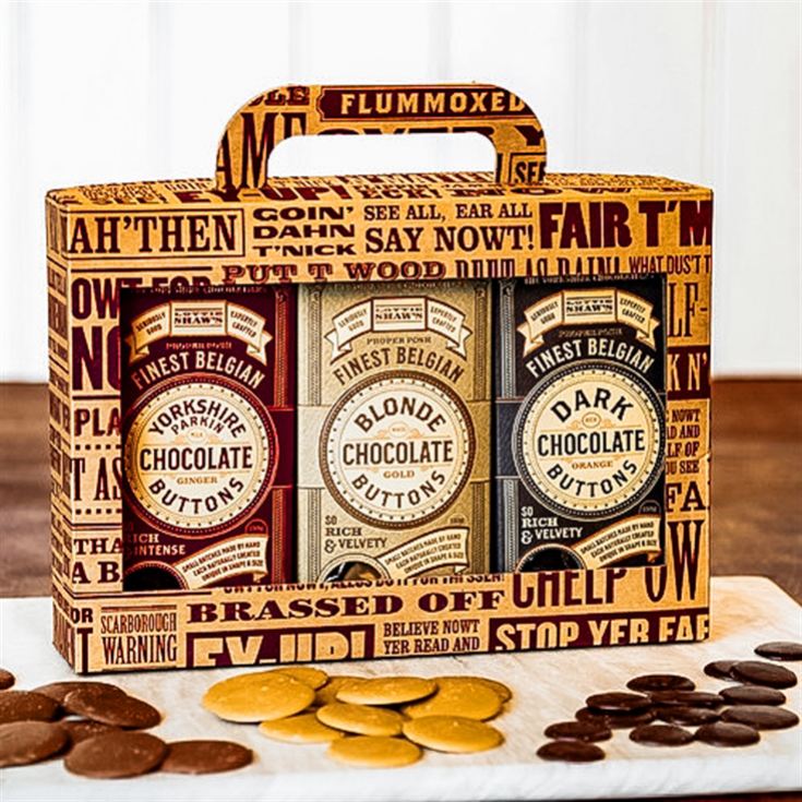 Lottie Shaw's Proper Posh Chocolate Buttons Gift Box product image