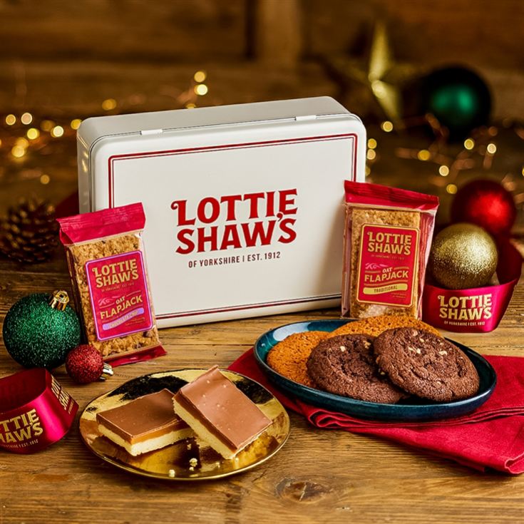 Lottie Shaw's Snowman Christmas Treat Tin product image
