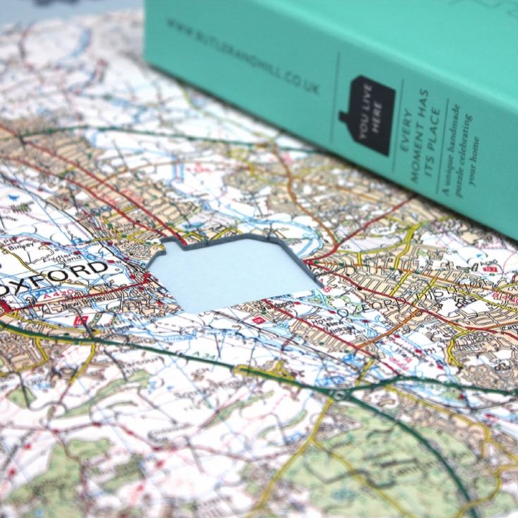 Personalised Jigsaw Puzzle 255 Pc Map product image