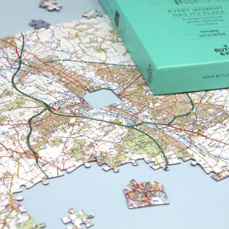 Personalised Jigsaw Puzzle 255 Pc Map product image