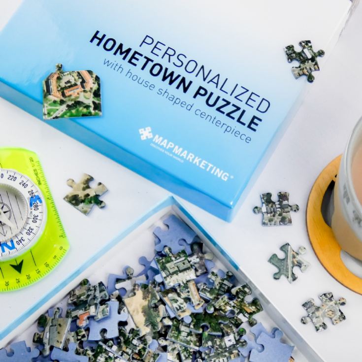 Personalised Jigsaw Puzzle 255 Pc Map product image
