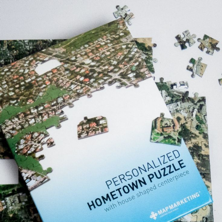 Personalised Jigsaw Puzzle 255 Pc Map product image