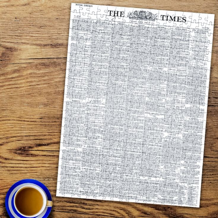 400pc Personalised Jigsaw - Times of London product image