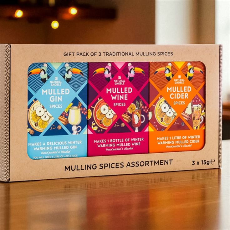 Mulling Spices Assortment Gift Pack for Wine, Cider & Gin. product image