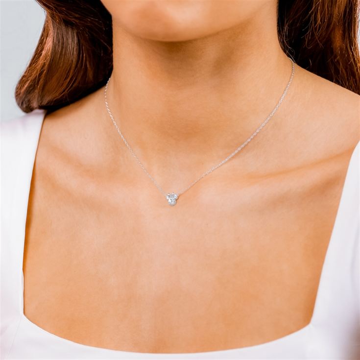 Sterling Silver Disney Minnie Mouse Birthstone Month Necklaces product image