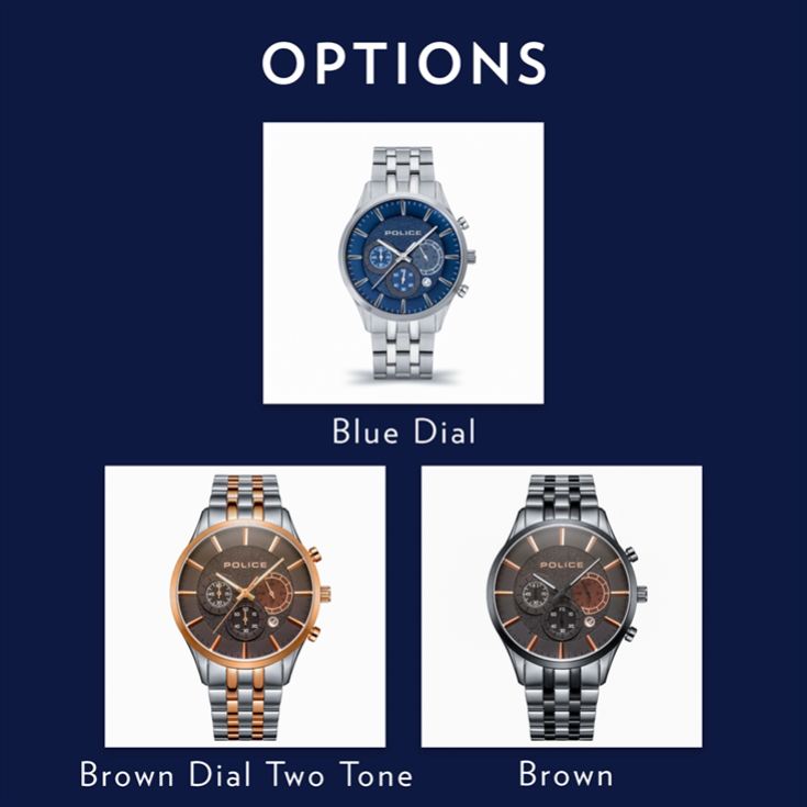 Police Cage Chrono Watches product image