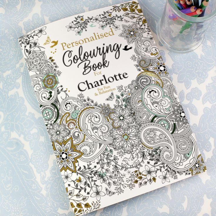 Personalised Colouring Book For Adults product image