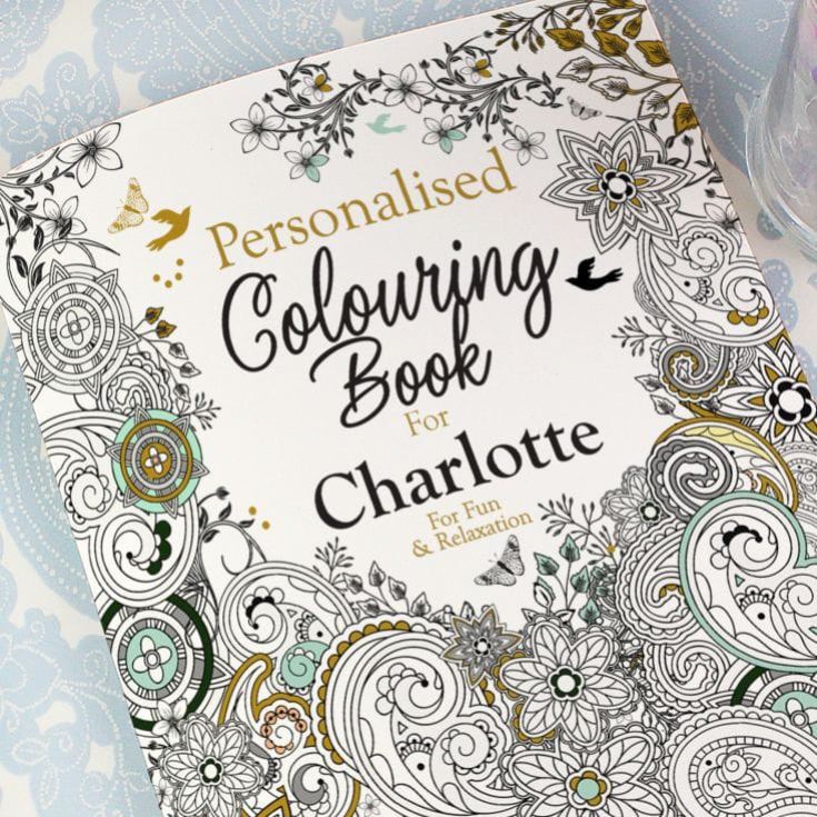 Personalised Colouring Book For Adults product image