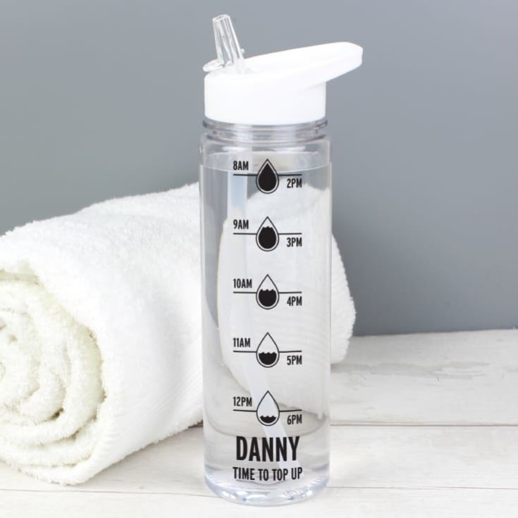 Personalised Hydration Tracker Water Bottles product image