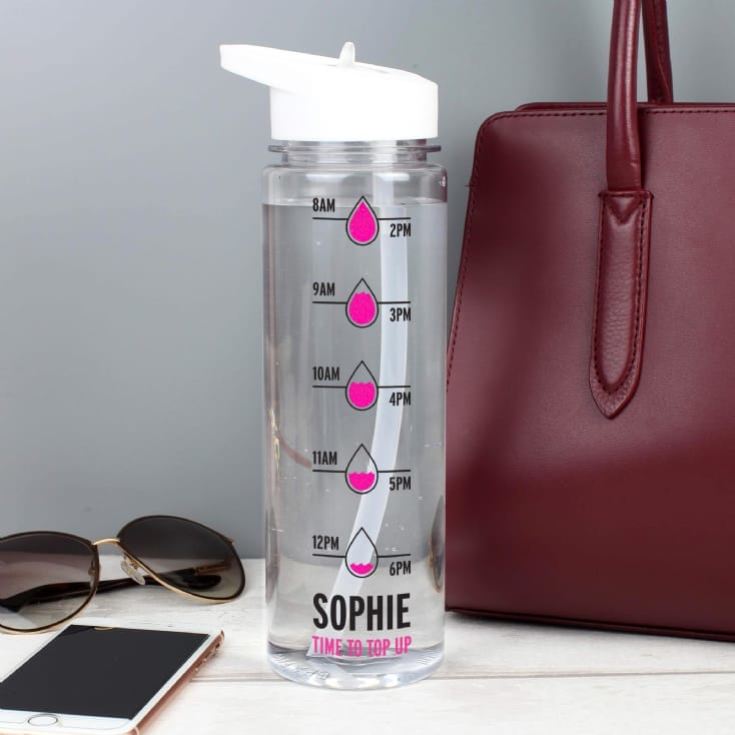 Personalised Hydration Tracker Water Bottles product image