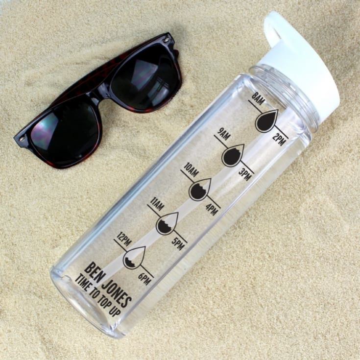 Personalised Hydration Tracker Water Bottles product image