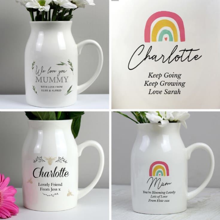 Personalised Flower Jugs product image