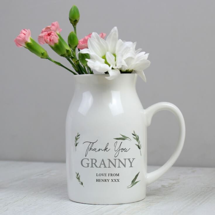 Personalised Flower Jugs product image