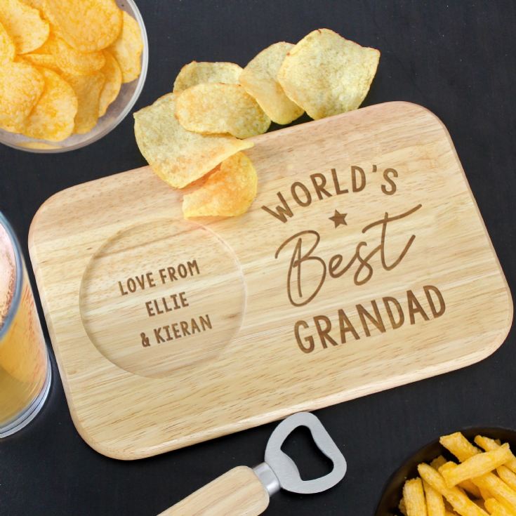 Personalised Wooden Coaster Trays product image