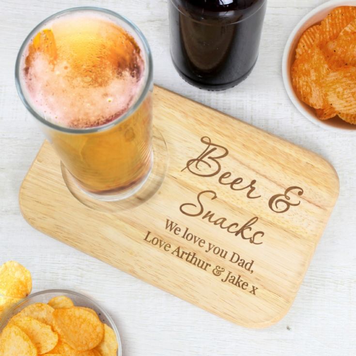 Personalised Wooden Coaster Trays product image