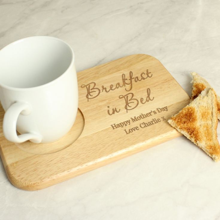 Personalised Wooden Coaster Trays product image
