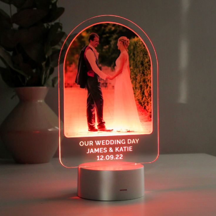 Personalised Photo Upload Colour Changing Lights product image
