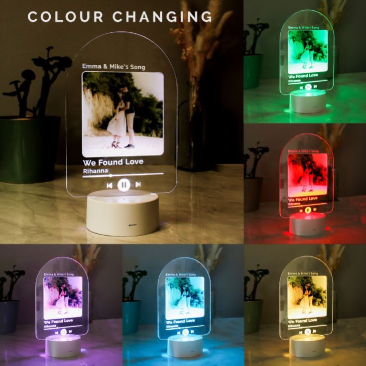 Personalised Photo Upload Colour Changing Lights product image