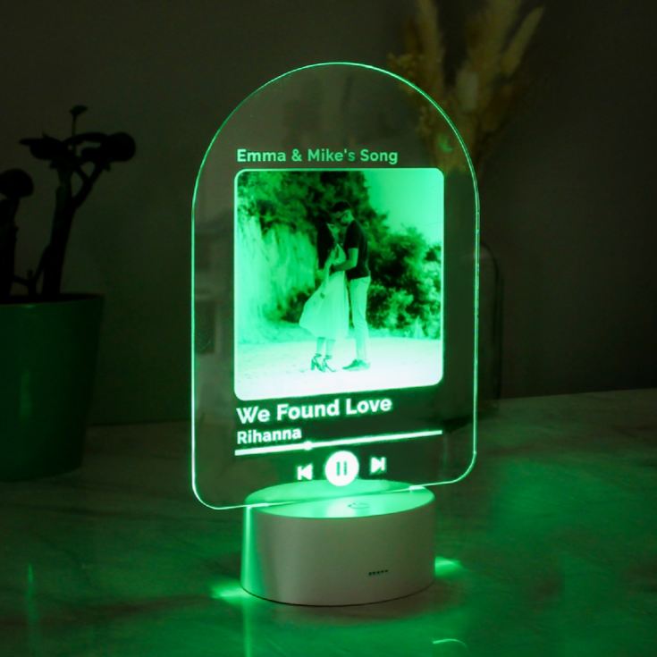 Personalised Photo Upload Colour Changing Lights product image