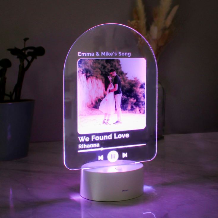 Personalised Photo Upload Colour Changing Lights product image