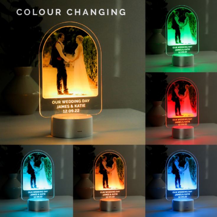 Personalised Photo Upload Colour Changing Lights product image