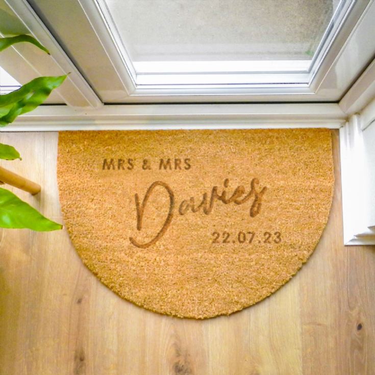 Personalised Couples Doormats product image