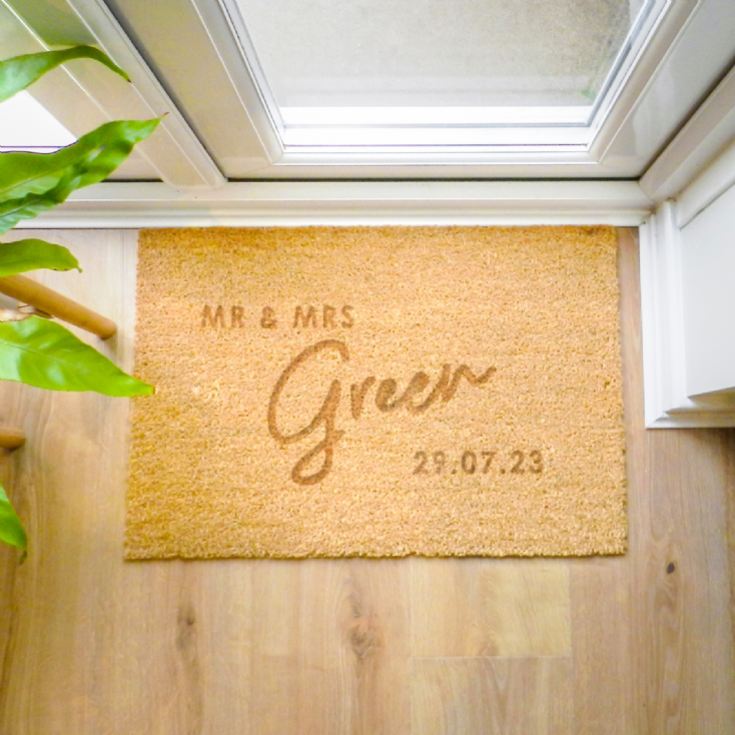 Personalised Couples Doormats product image